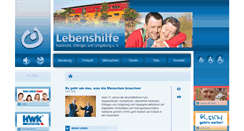 Desktop Screenshot of lebenshilfe-karlsruhe.de