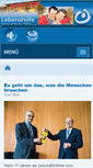 Mobile Screenshot of lebenshilfe-karlsruhe.de